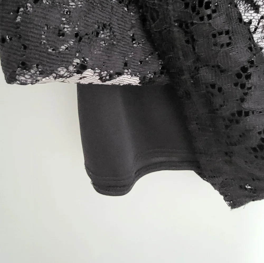 Sally Miller Couture Lace Short Sleeve‎ Floral Dress Knee Small 6/7